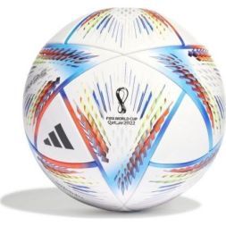 Мяч футбольный Adidas RIHLA COMPETITION (артикул: H57792) бел/красн/син, размер 5